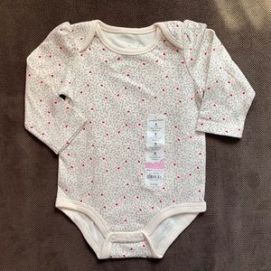 Jumping Beans long sleeve bodysuit 9 months.